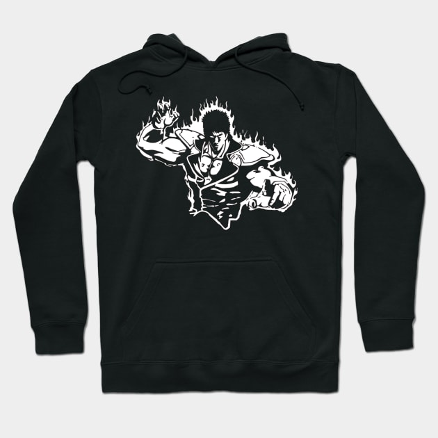 Kenshiro Hokuto no Ken Hoodie by OtakuPapercraft